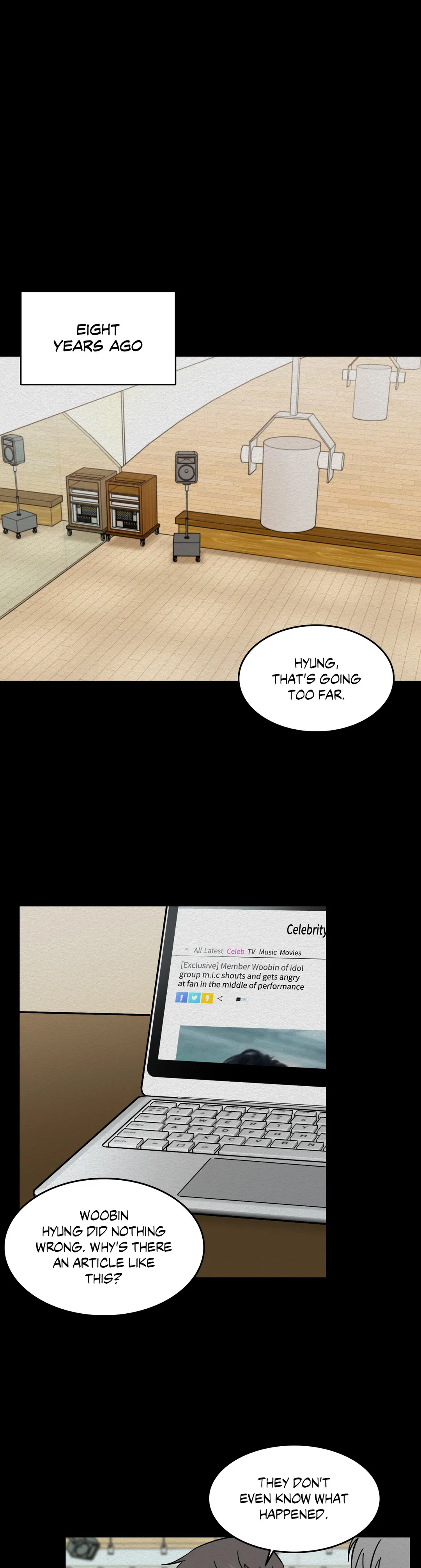 My Former Bias Can’t Find Out Chapter 22 - page 1