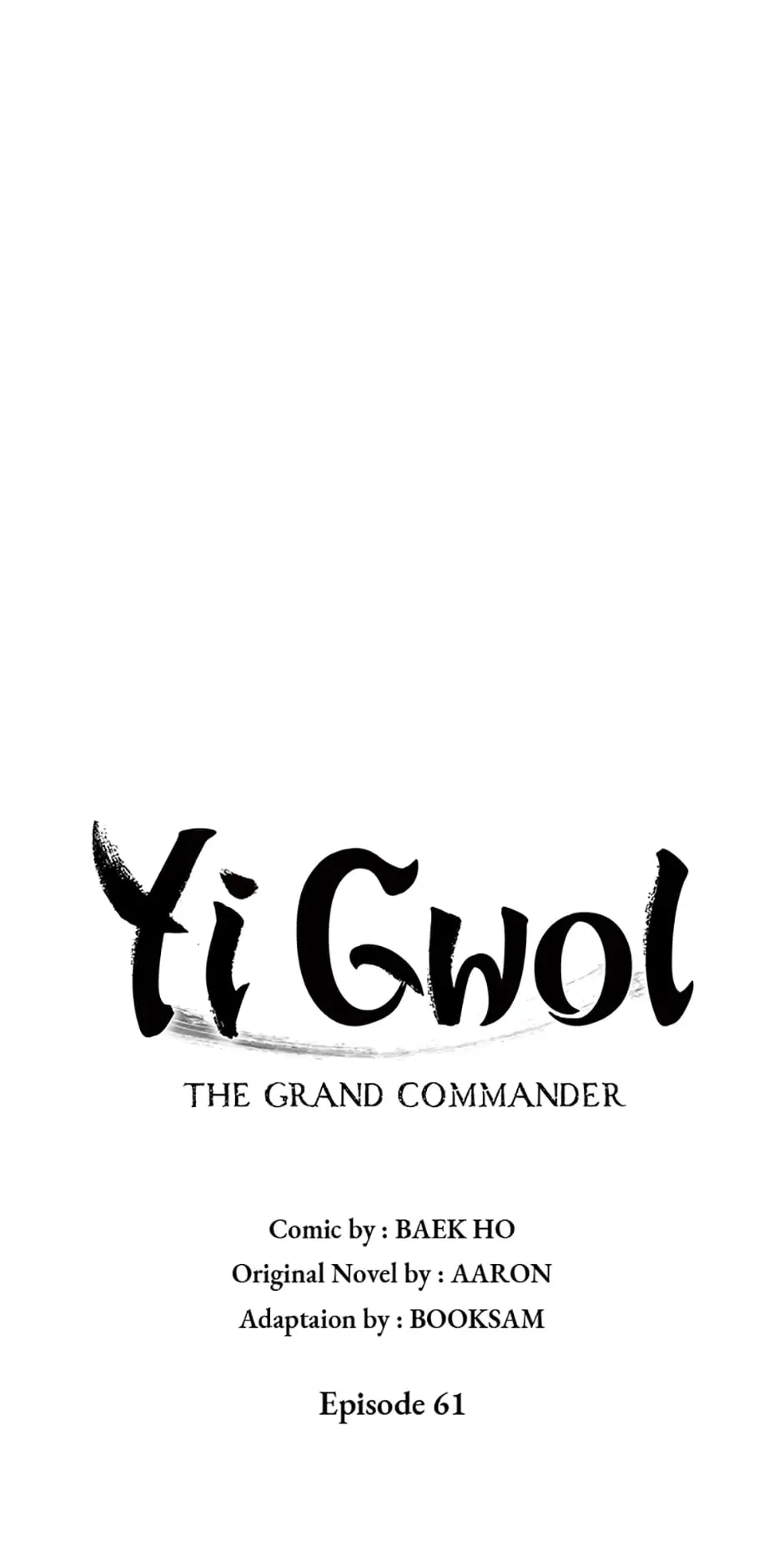 Yi Gwol: The Grand Commander Chapter 61 - page 58