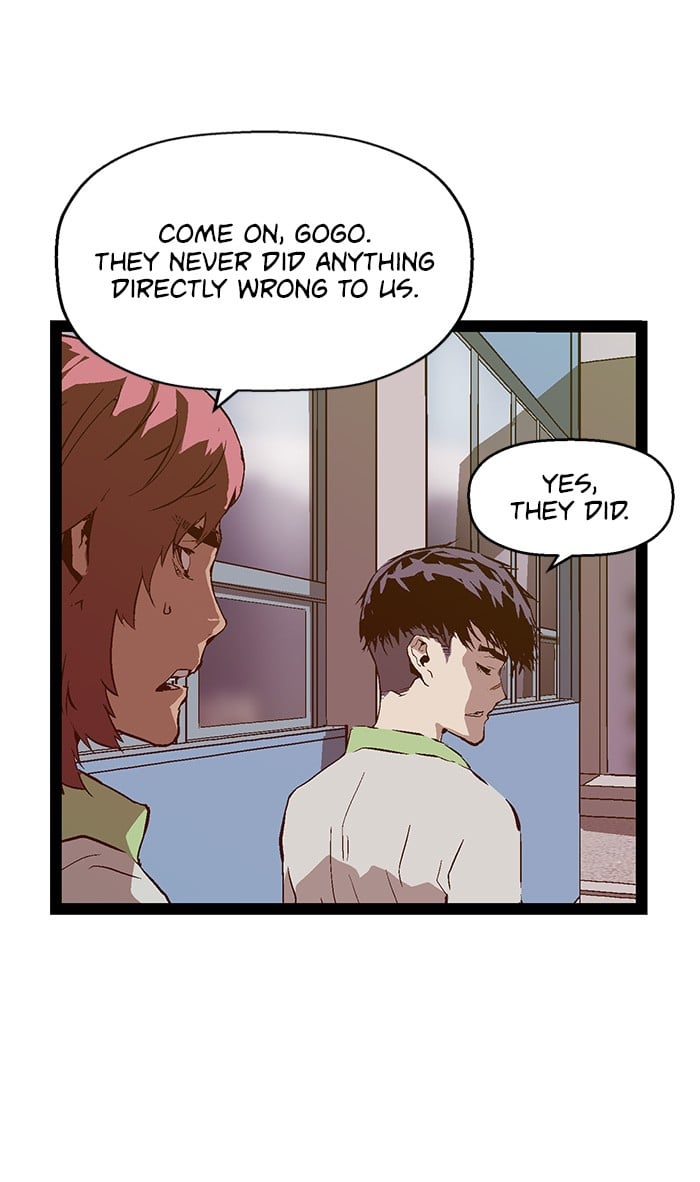 Weak Hero chapter 94 - page 74