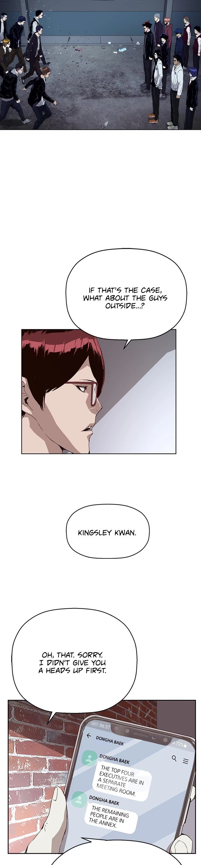 Weak Hero chapter 165 - page 34