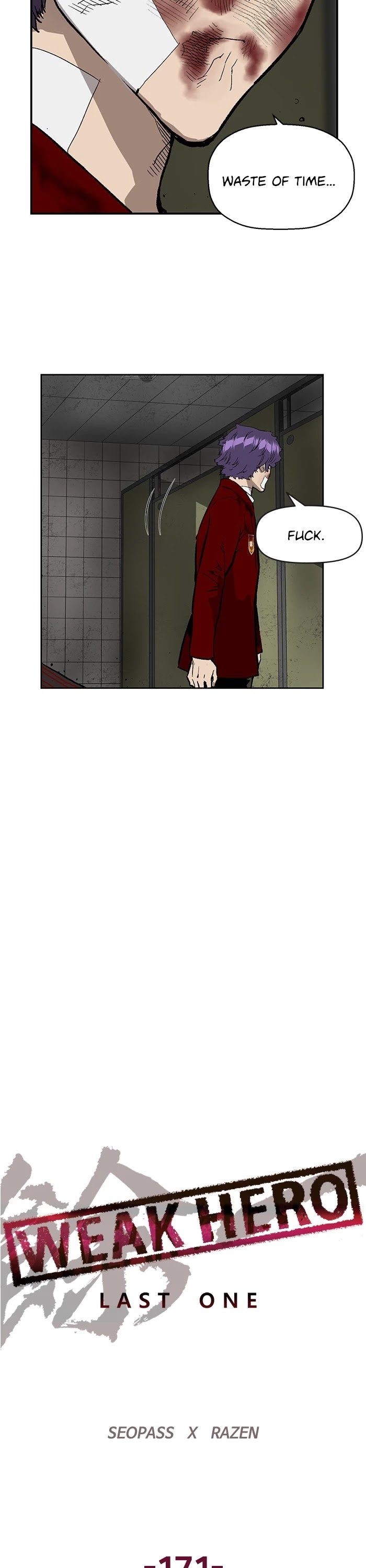 Weak Hero chapter 172 - page 14