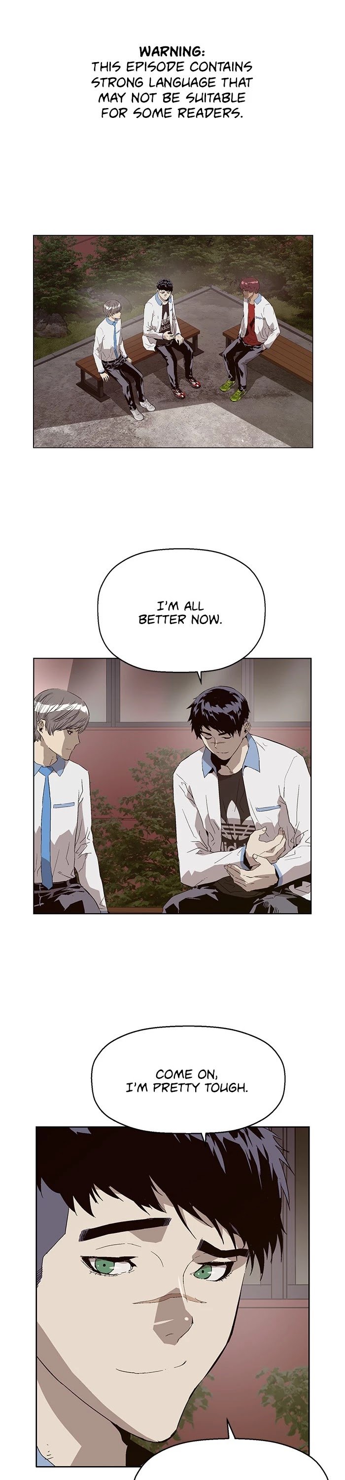 Weak Hero chapter 163 - page 1