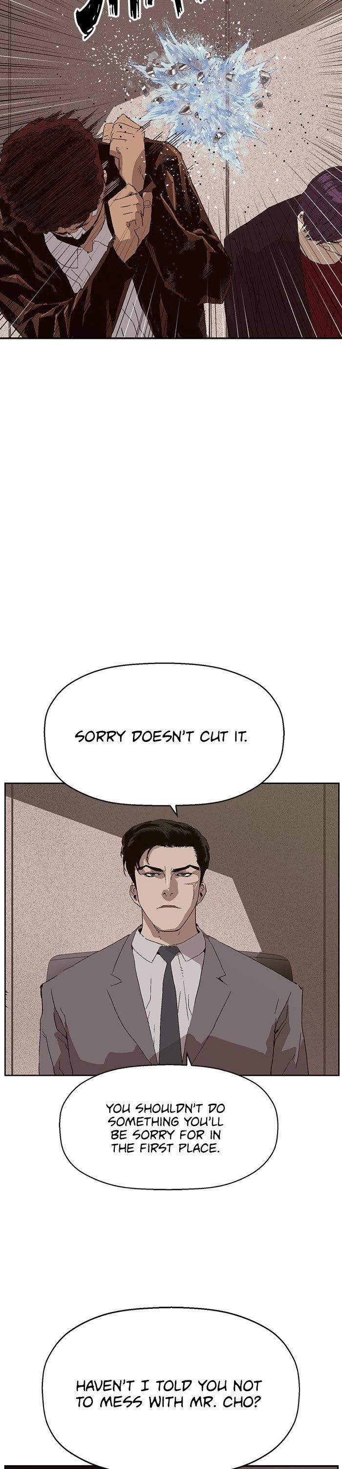 Weak Hero chapter 163 - page 21