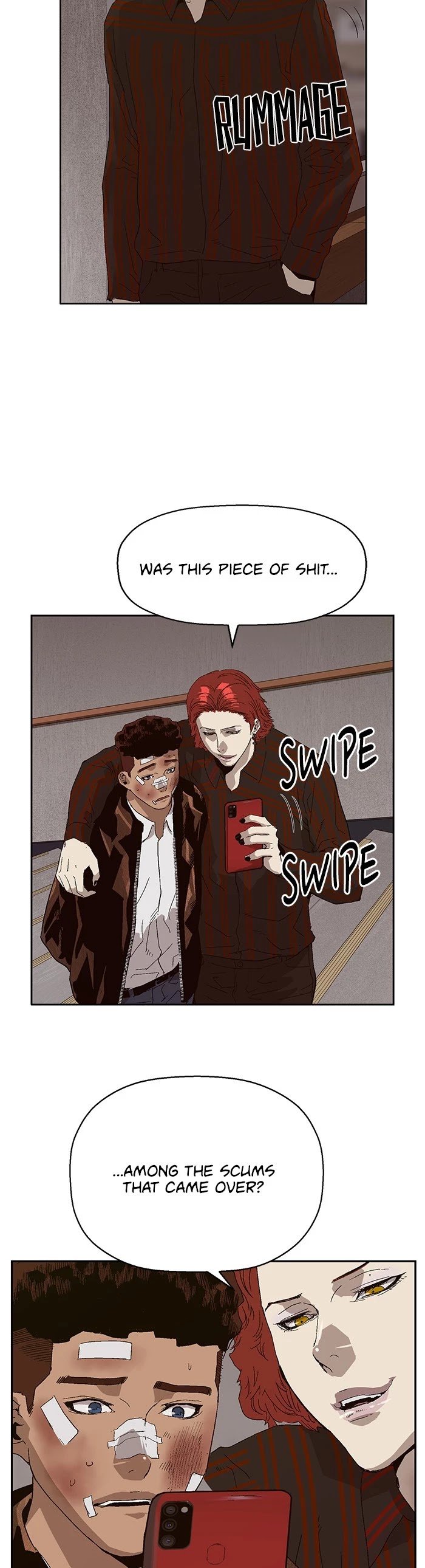 Weak Hero chapter 163 - page 35