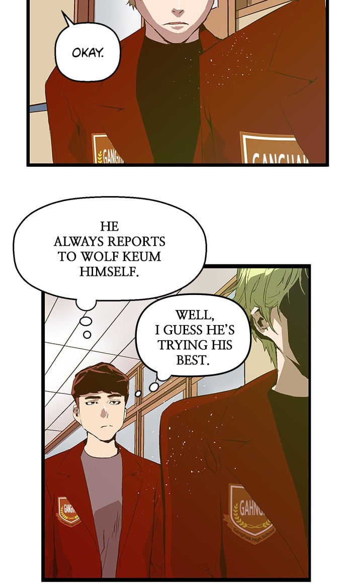 Weak Hero chapter 64 - page 14