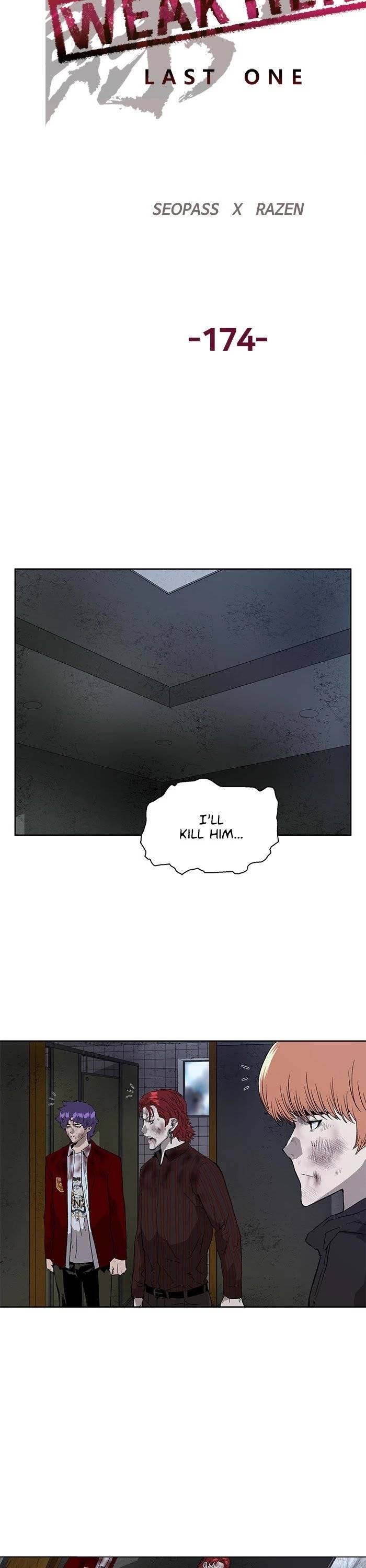 Weak Hero chapter 176 - page 21