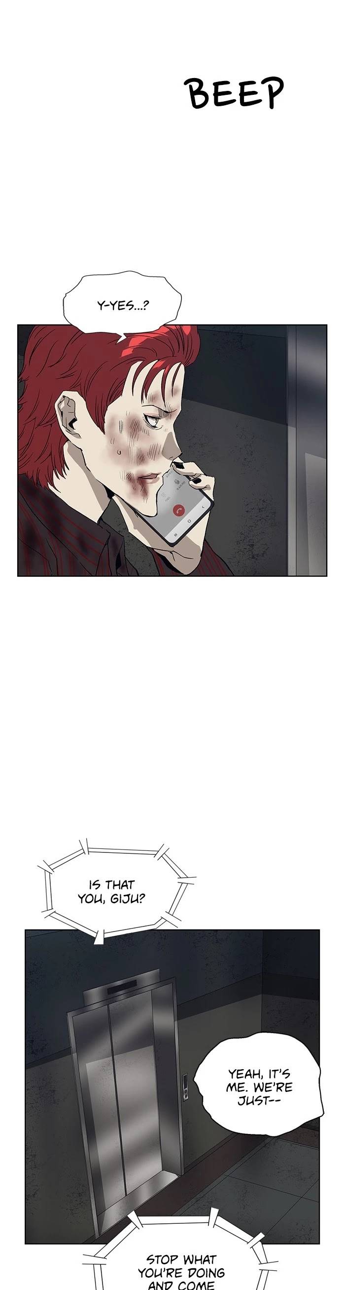 Weak Hero chapter 176 - page 36