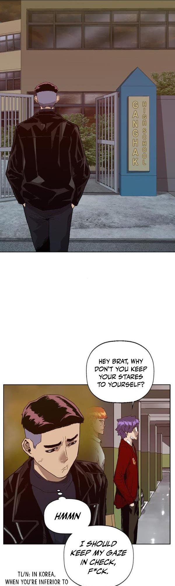 Weak Hero chapter 195 - page 14
