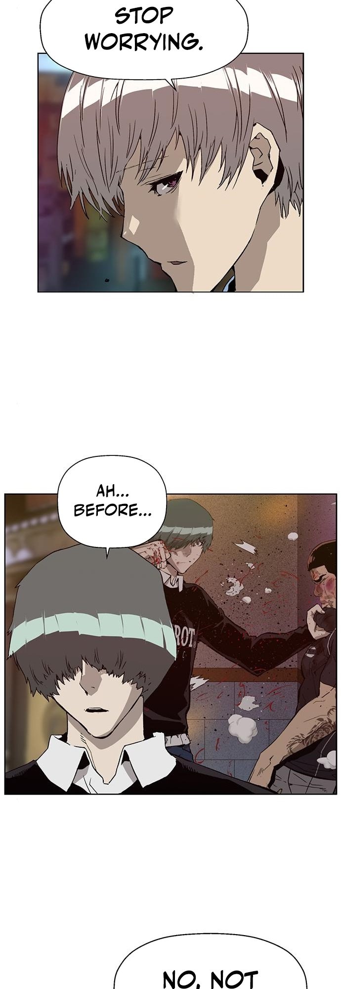 Weak Hero chapter 194 - page 55