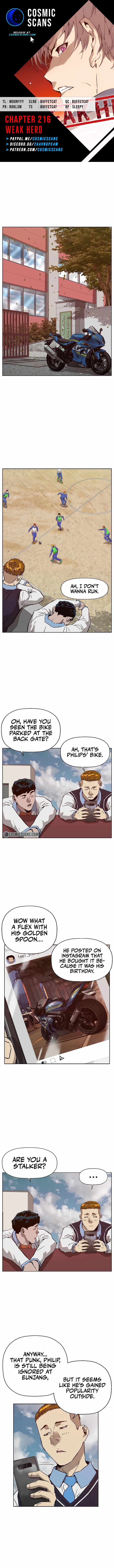 Weak Hero chapter 216 - page 1