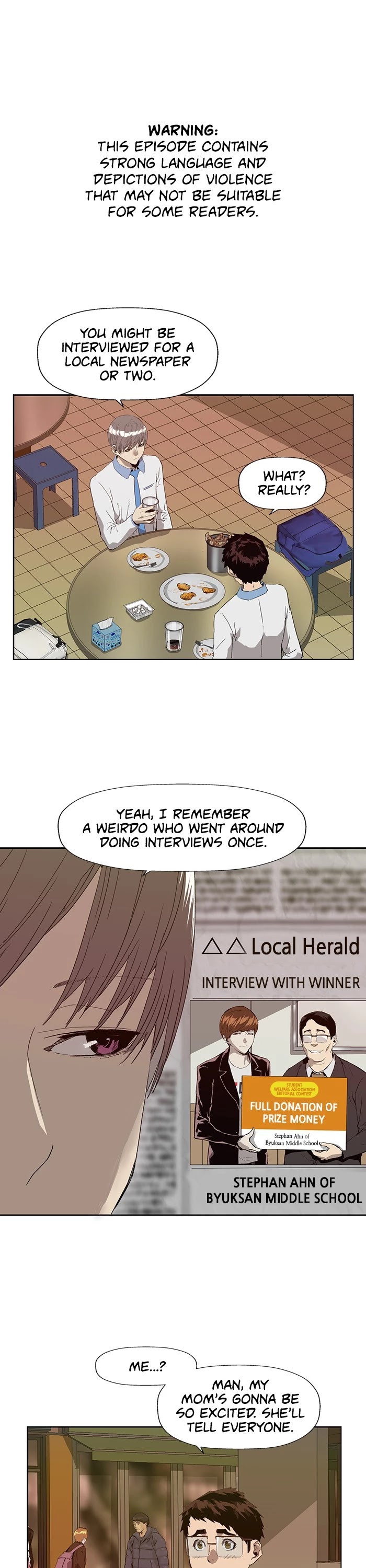 Weak Hero chapter 192 - page 1