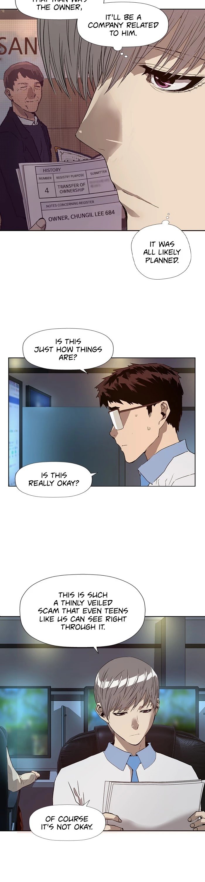 Weak Hero chapter 187 - page 19