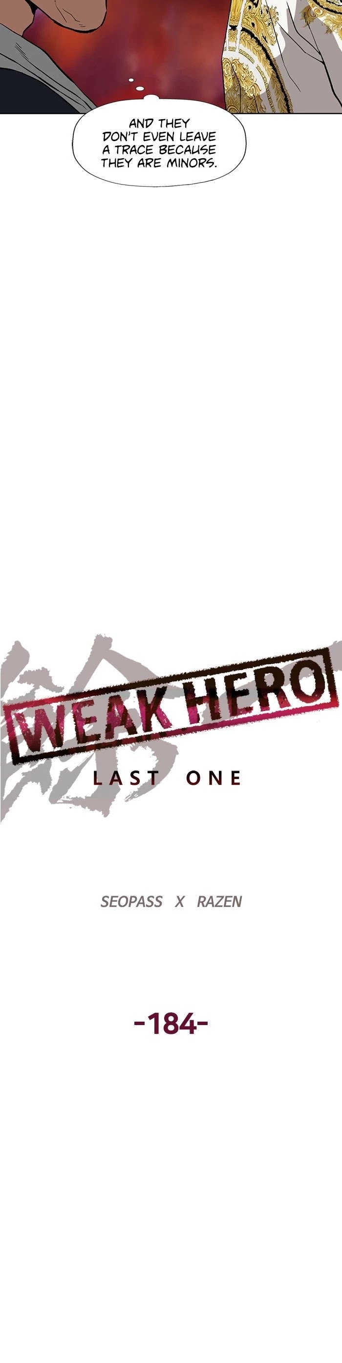 Weak Hero chapter 185 - page 12