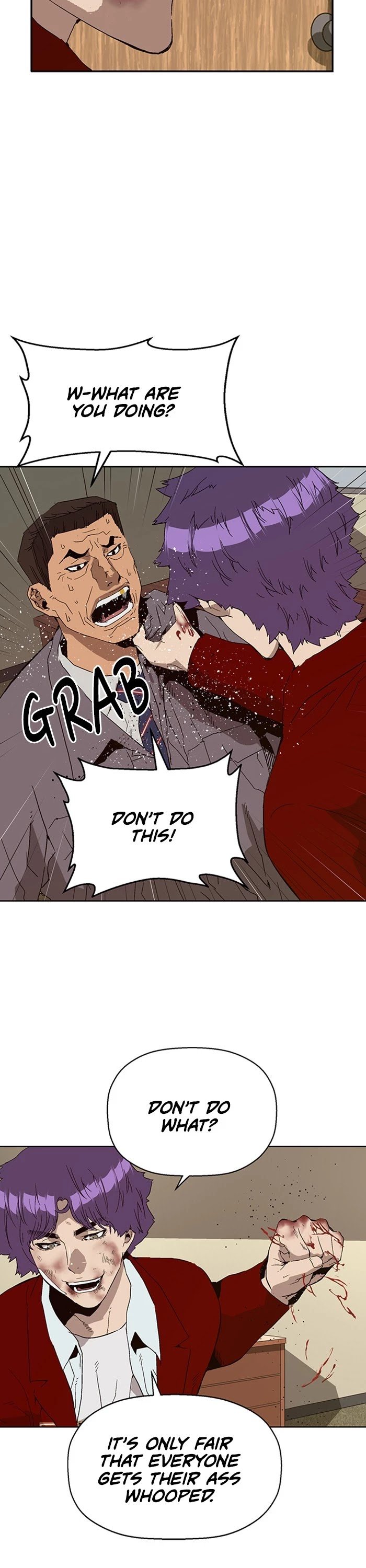 Weak Hero chapter 161 - page 36