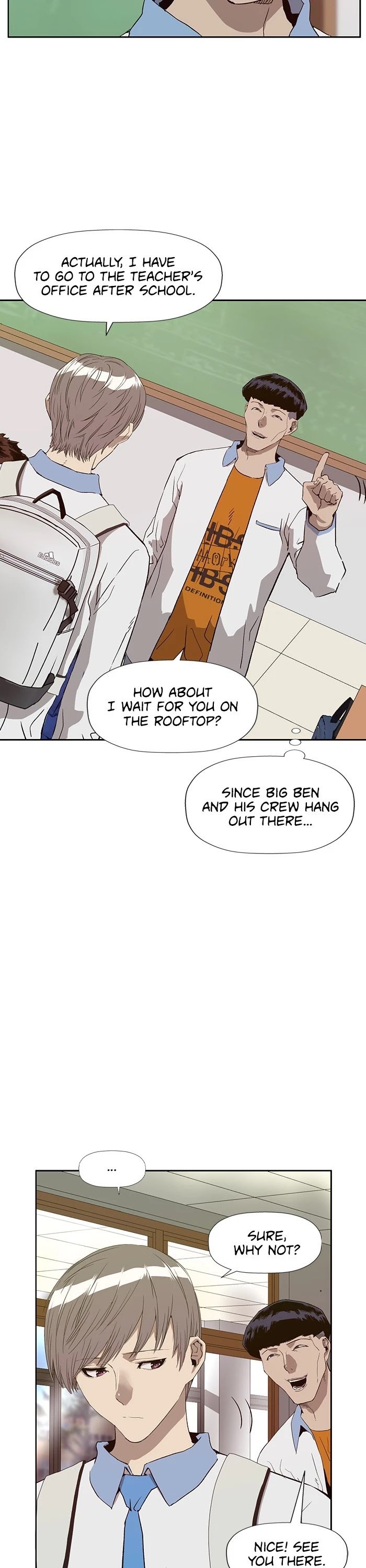 Weak Hero chapter 182 - page 13