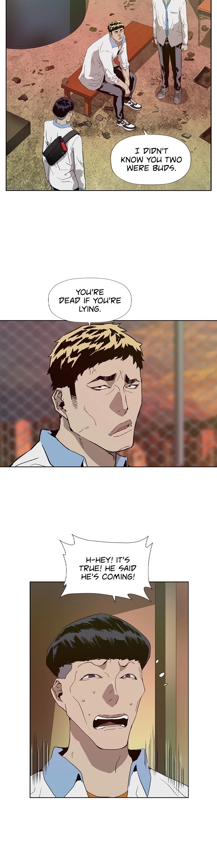 Weak Hero chapter 182 - page 35