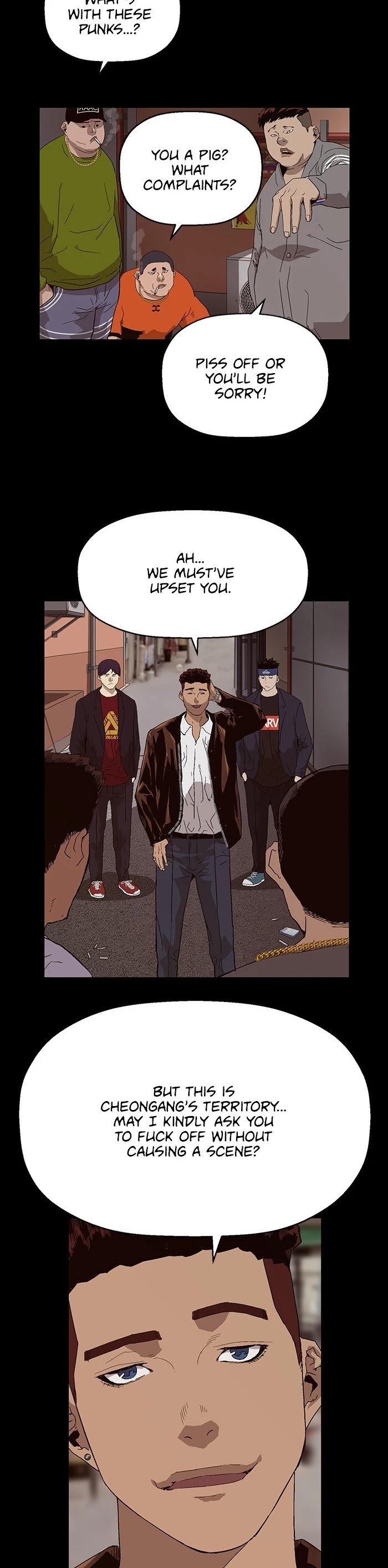 Weak Hero chapter 160 - page 12