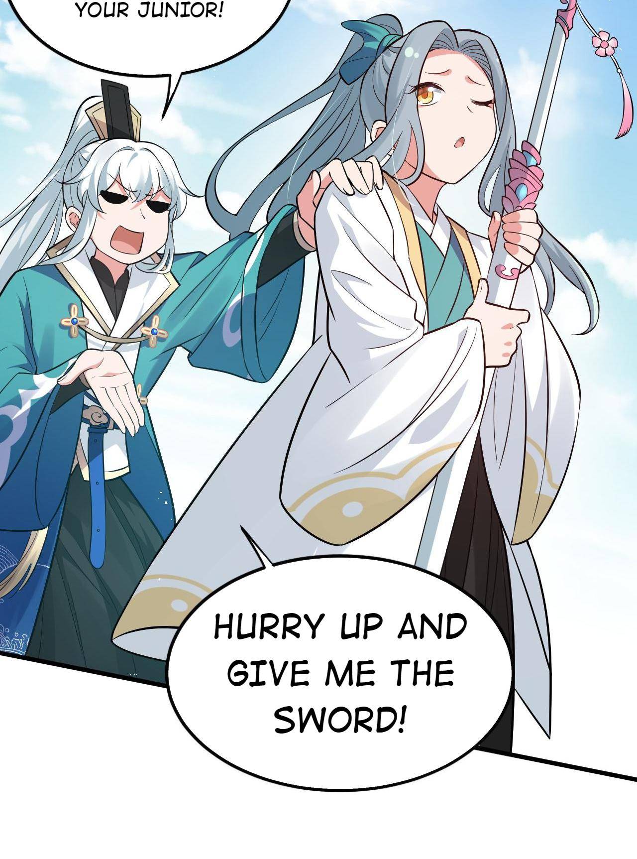 Good Disciple, Have Pity On Your Master! Chapter 32 - page 8