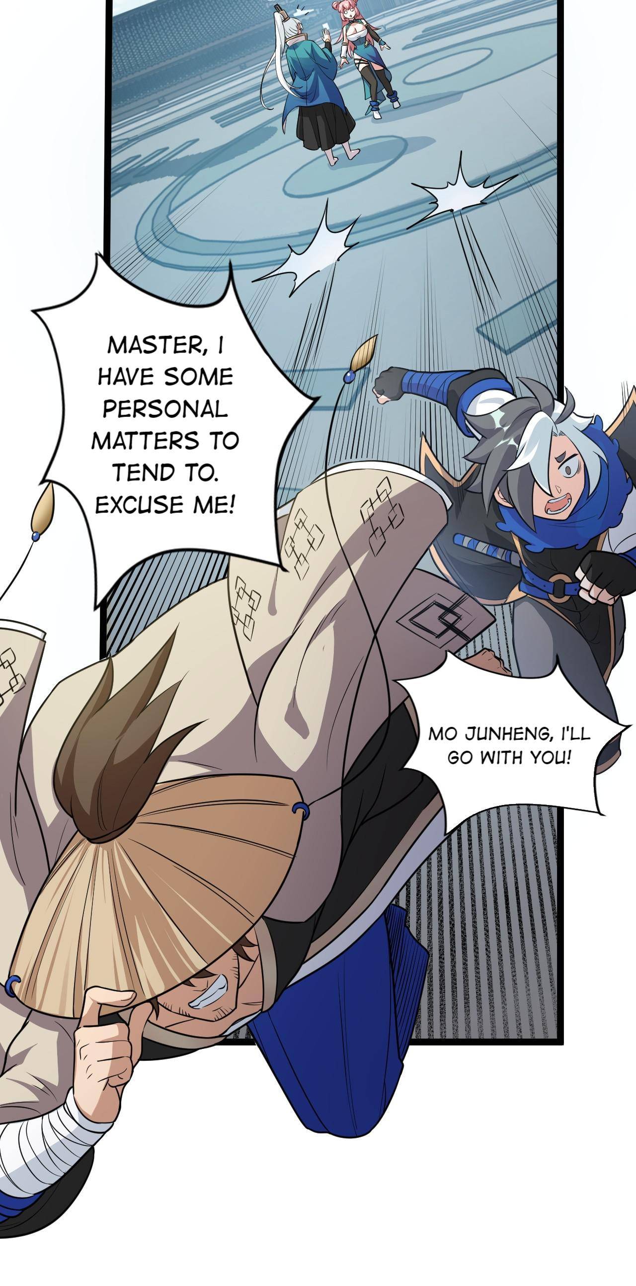 Good Disciple, Have Pity On Your Master! Chapter 8 - page 3