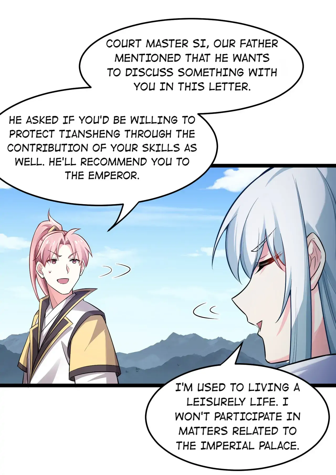 Good Disciple, Have Pity On Your Master! Chapter 96.6 - page 45