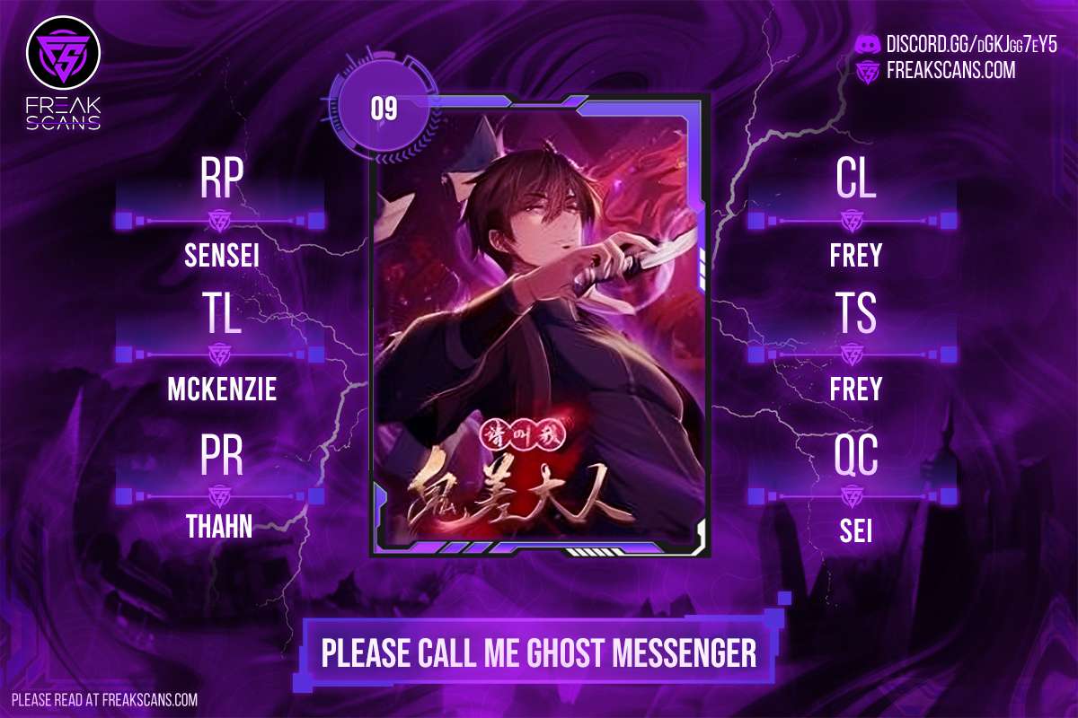 Please Call Me Ghost Messenger Chapter 9 - page 1