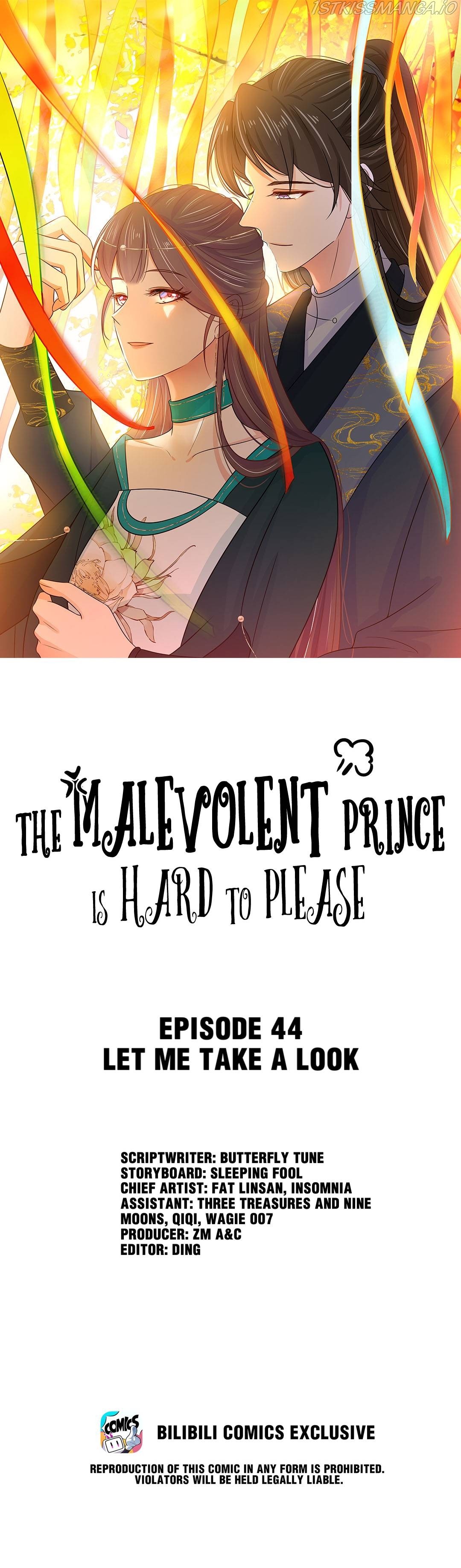 The Dark Prince Is Hard To Please Chapter 44 - page 1