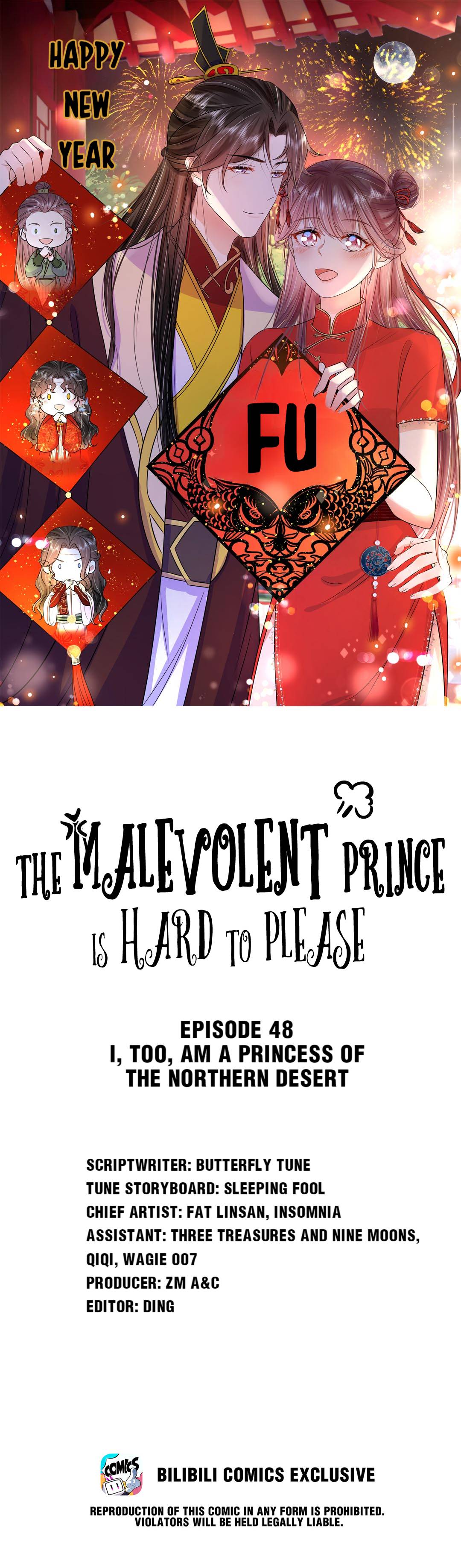 The Dark Prince Is Hard To Please Chapter 48 - page 1