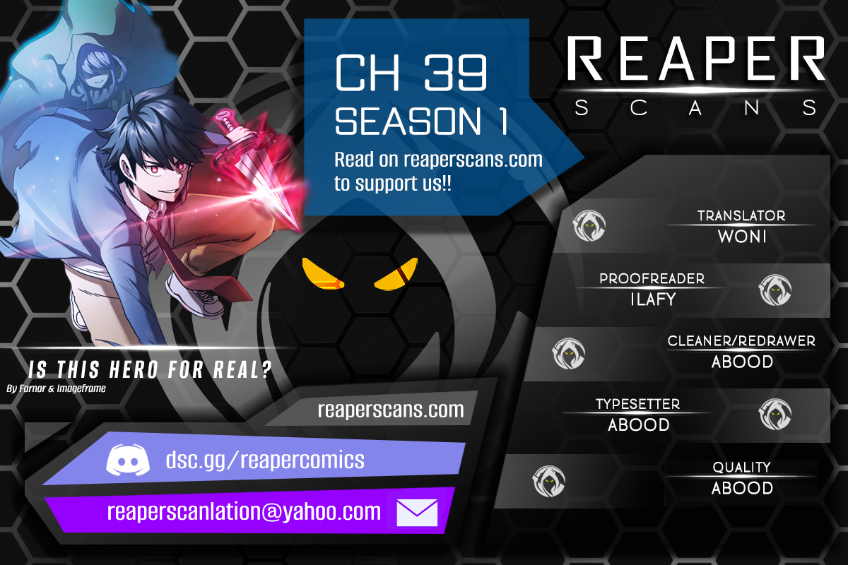 Is This Hero for Real? chapter 39 - page 1
