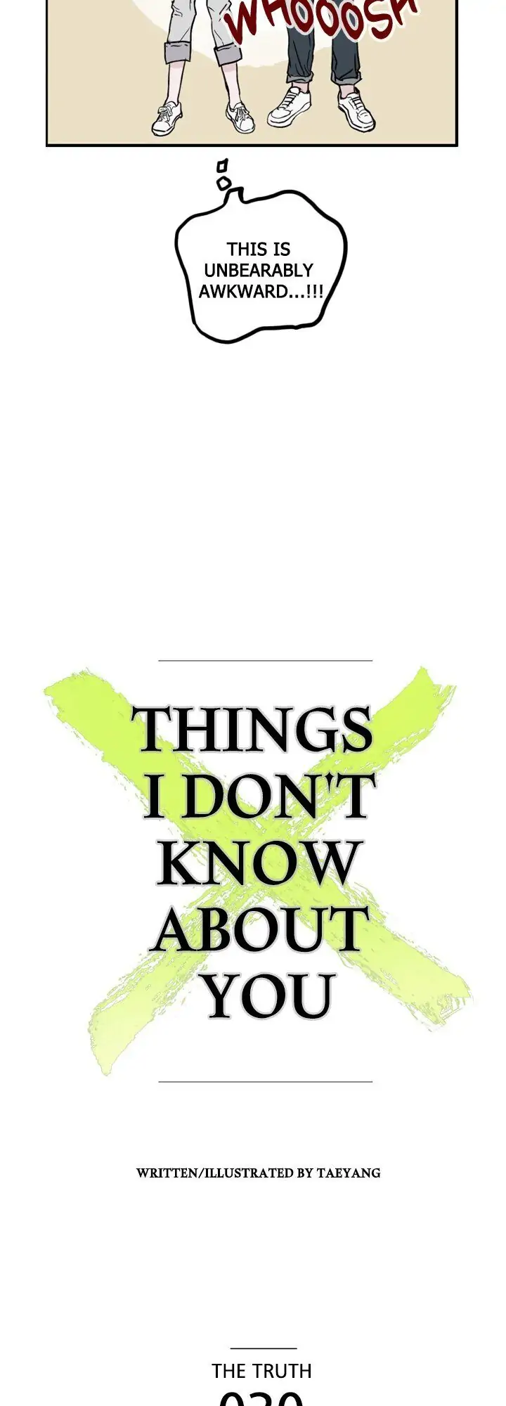 Things I Don’t Know About You Chapter 30 - page 21