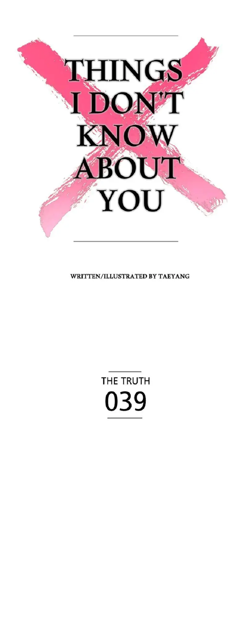 Things I Don’t Know About You Chapter 39 - page 21