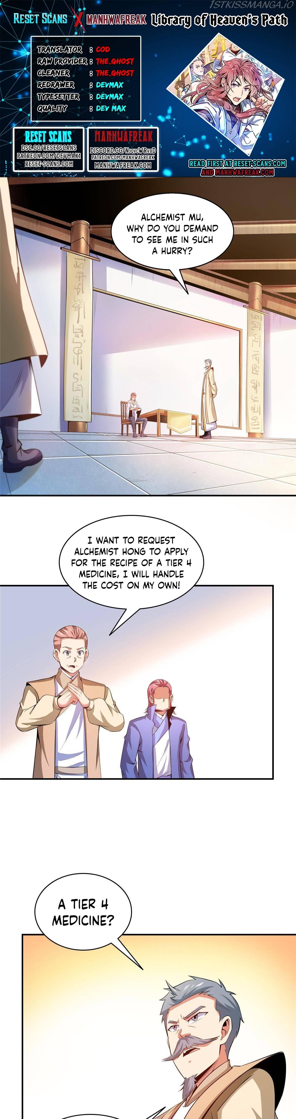 Library of Heaven’s Path chapter 208 - page 1
