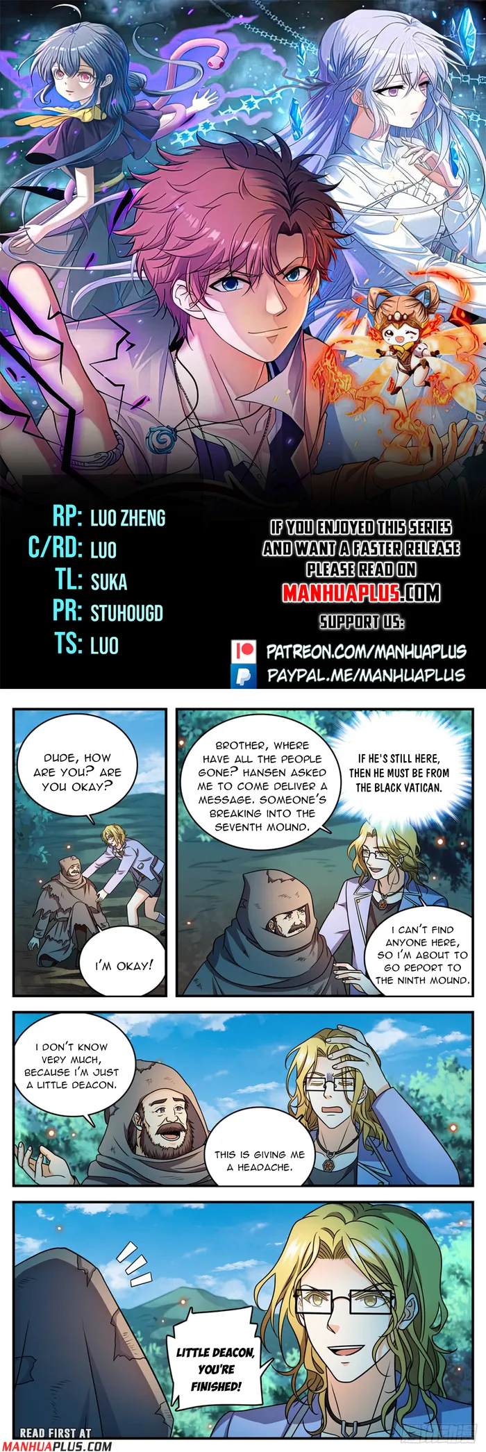 Versatile Mage Chapter 1172 - page 1