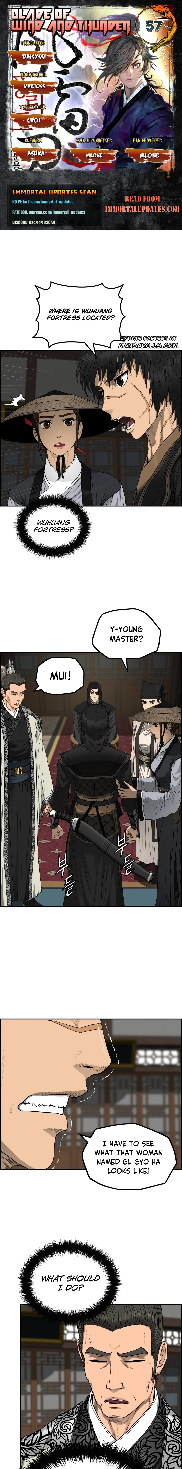 Blade Of Wind And Thunder Chapter 57 - page 1