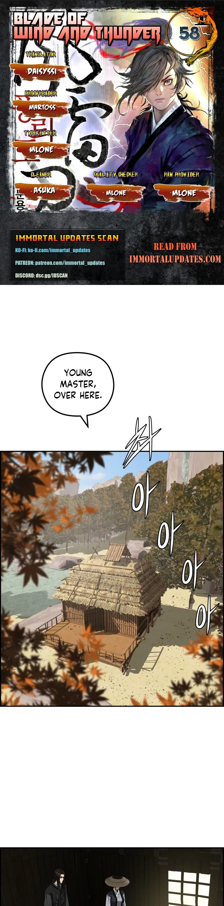 Blade Of Wind And Thunder Chapter 58 - page 1