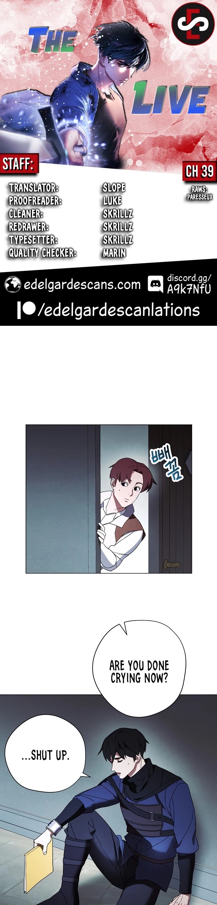 The Live chapter 39 - page 1