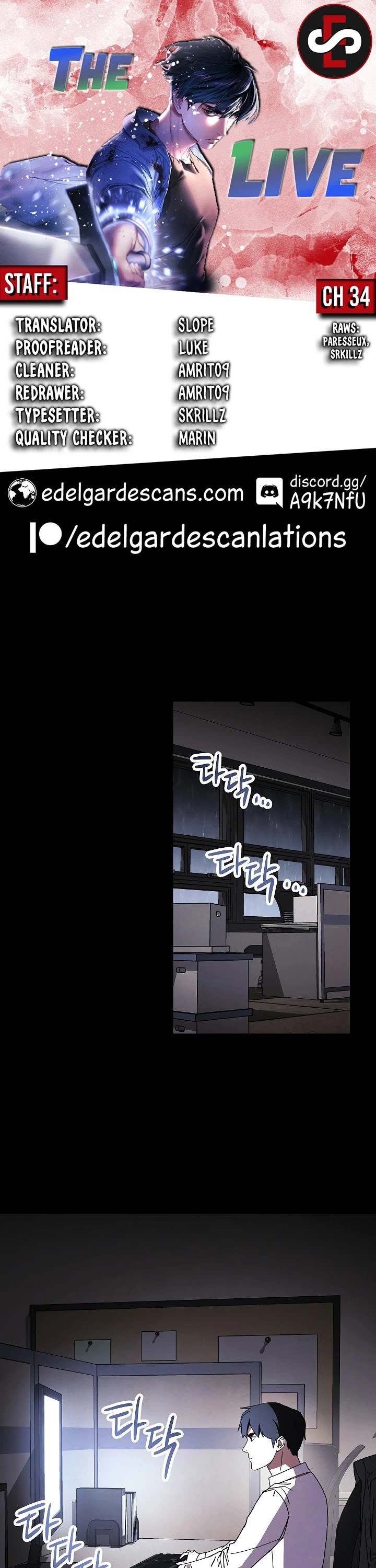 The Live chapter 34 - page 1