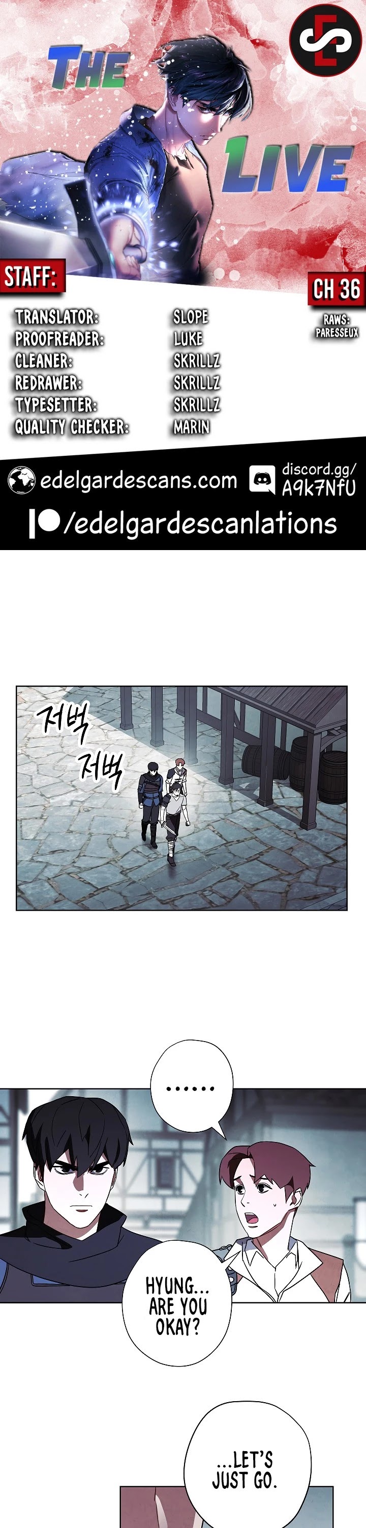 The Live chapter 36 - page 1