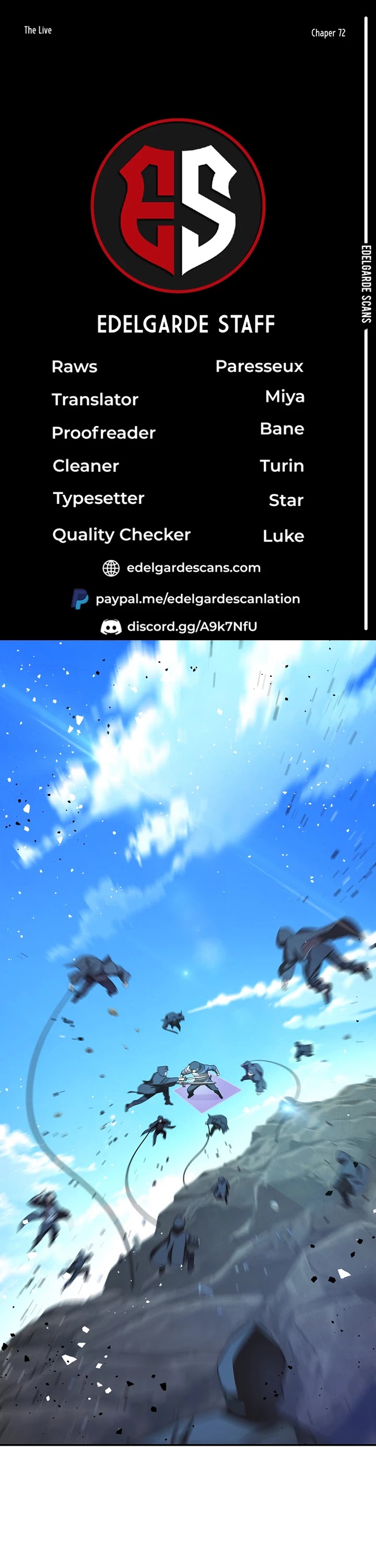 The Live chapter 72 - page 1