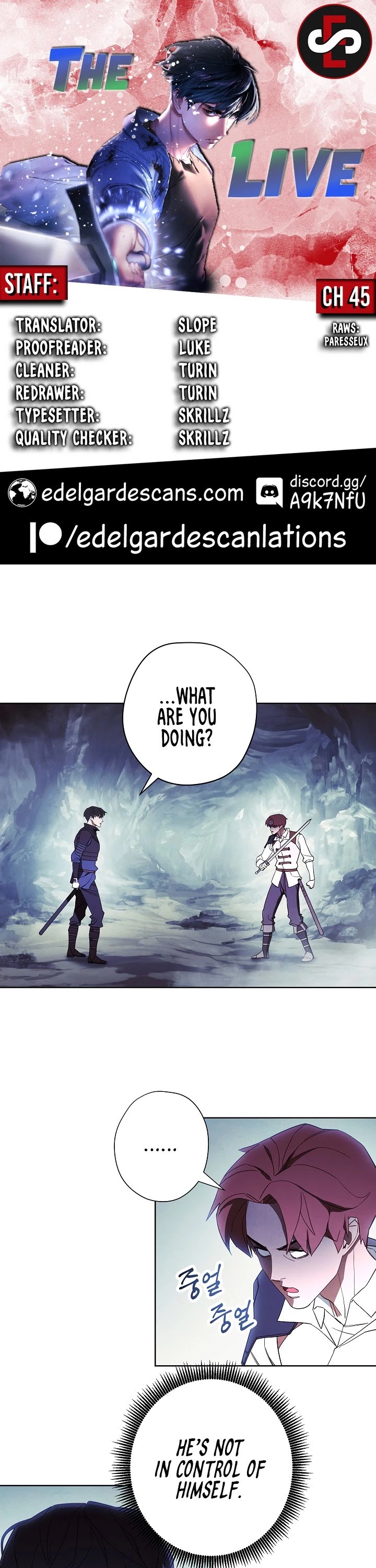 The Live chapter 45 - page 1