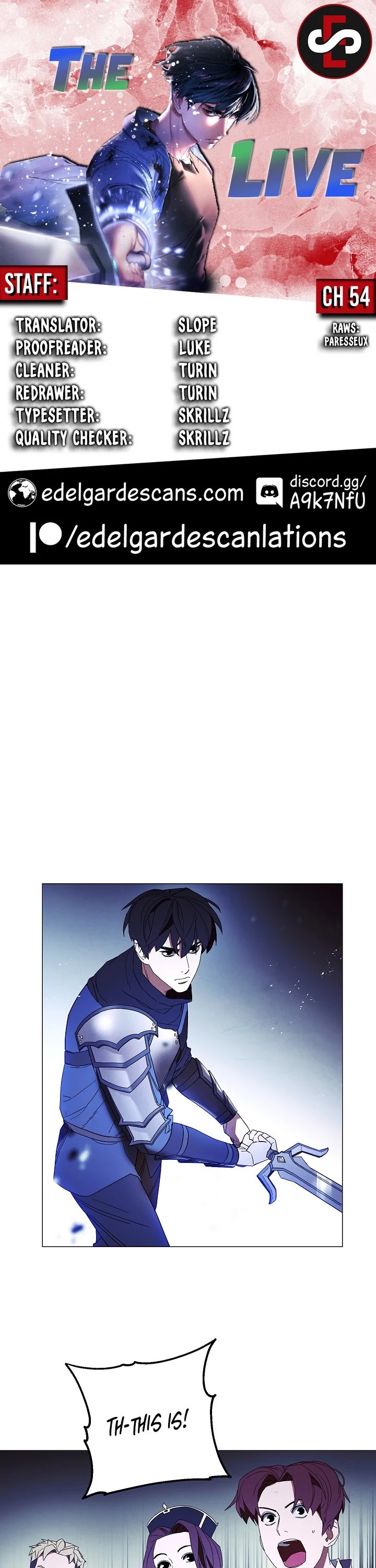 The Live chapter 54 - page 1