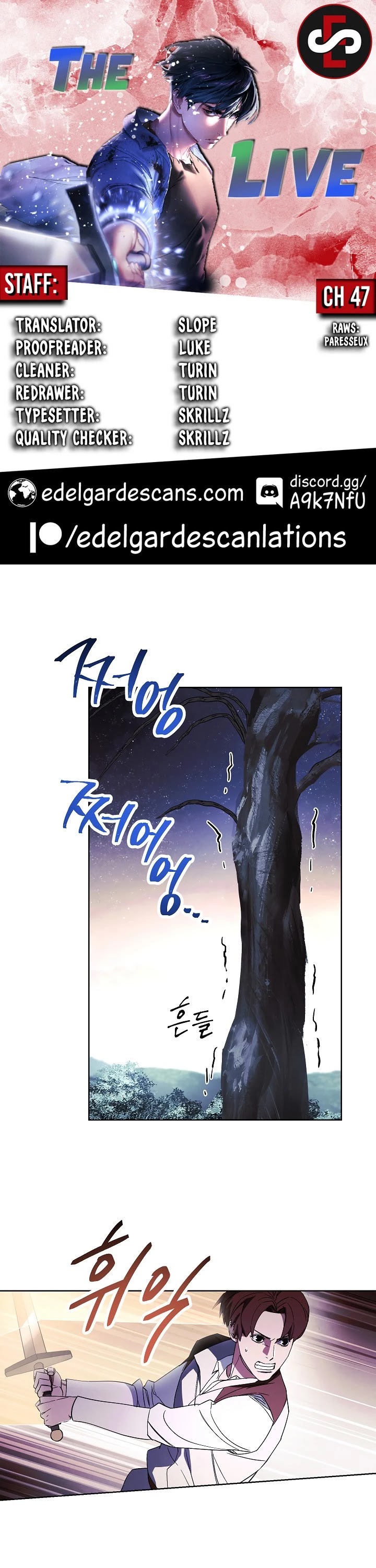 The Live chapter 47 - page 1