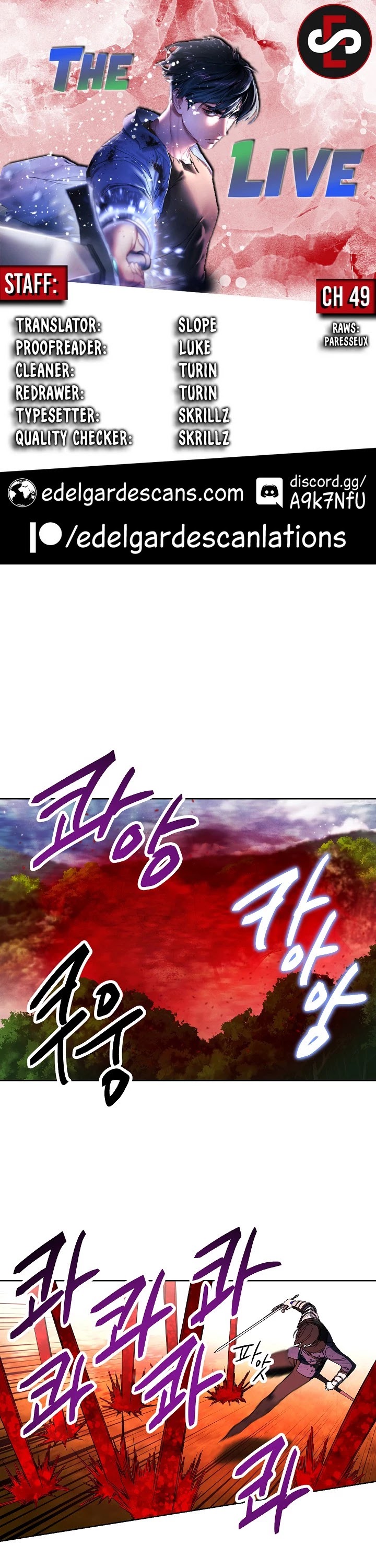 The Live chapter 49 - page 1