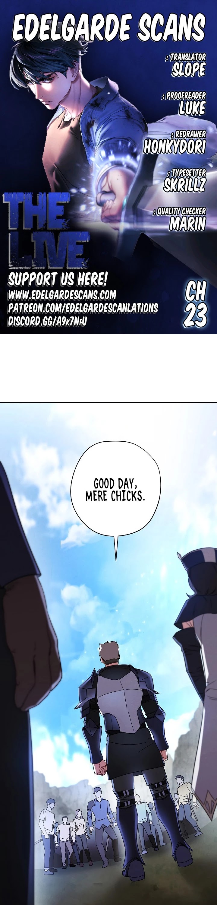The Live chapter 23 - page 1