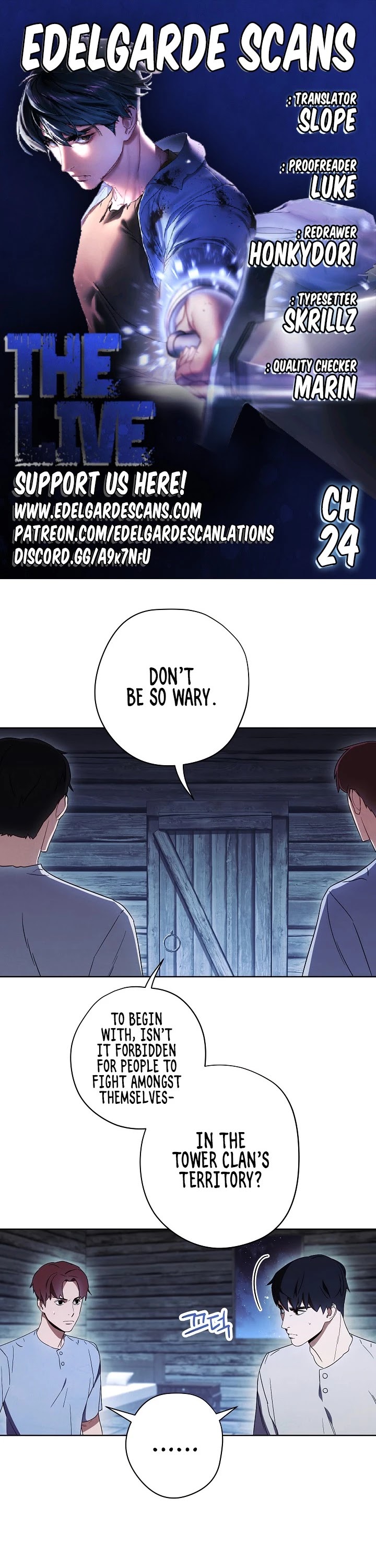 The Live chapter 24 - page 1