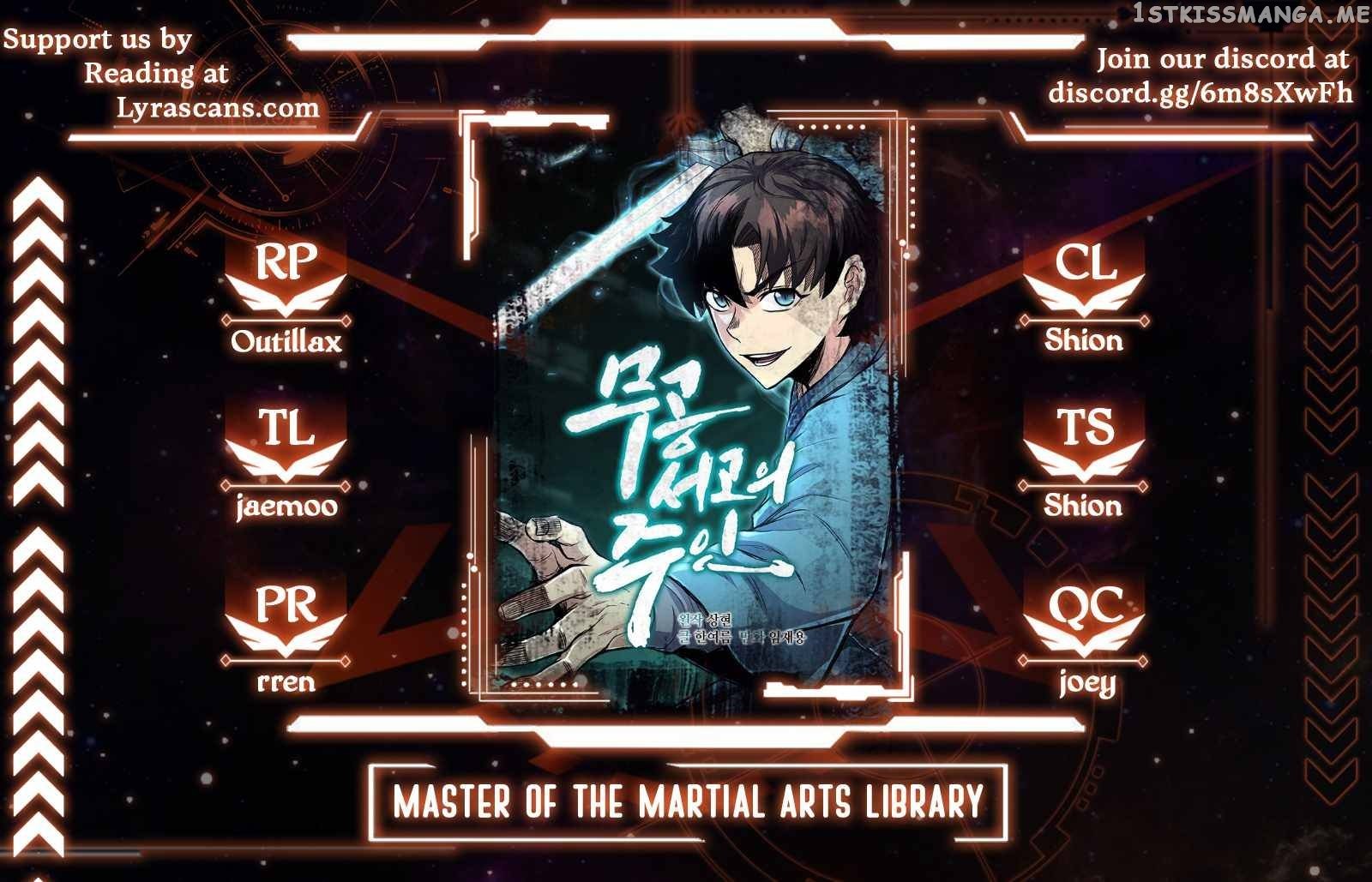 Master of the Martial Arts Library Chapter 1 - page 1
