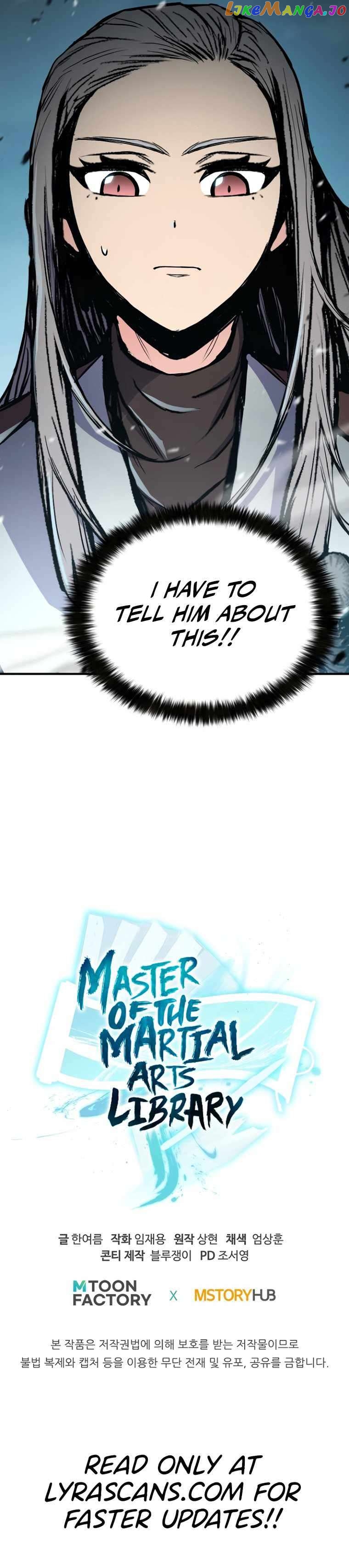 Master of the Martial Arts Library Chapter 33 - page 14