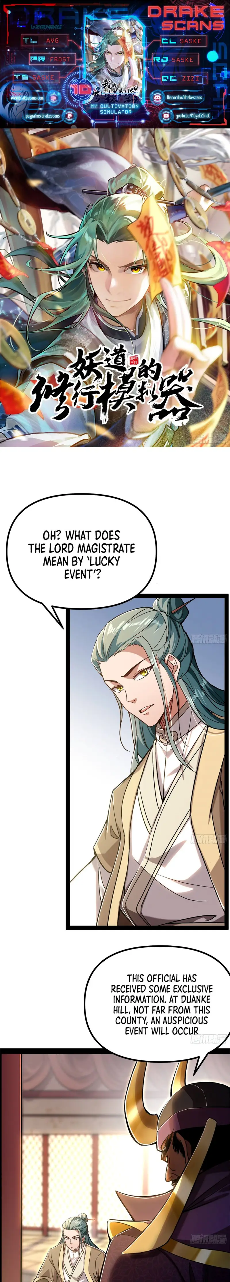My Cultivation Simulator Chapter 10 - page 1