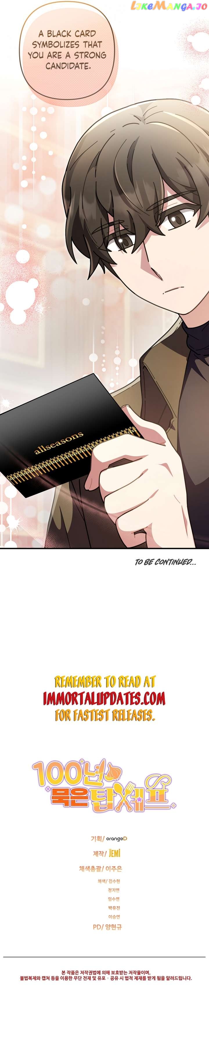 100-Year-Old Top Chef Chapter 30 - page 32