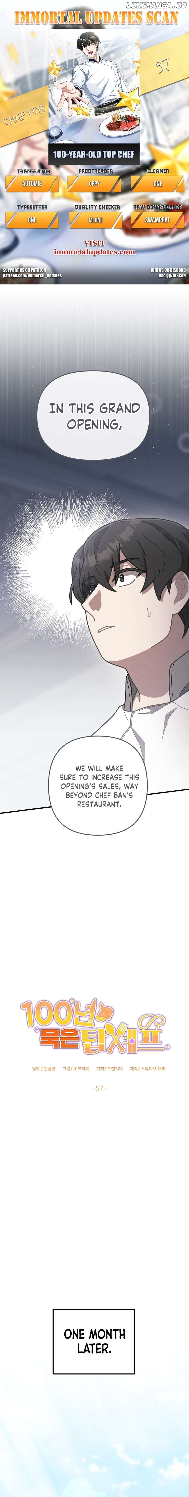 100-Year-Old Top Chef Chapter 57 - page 1