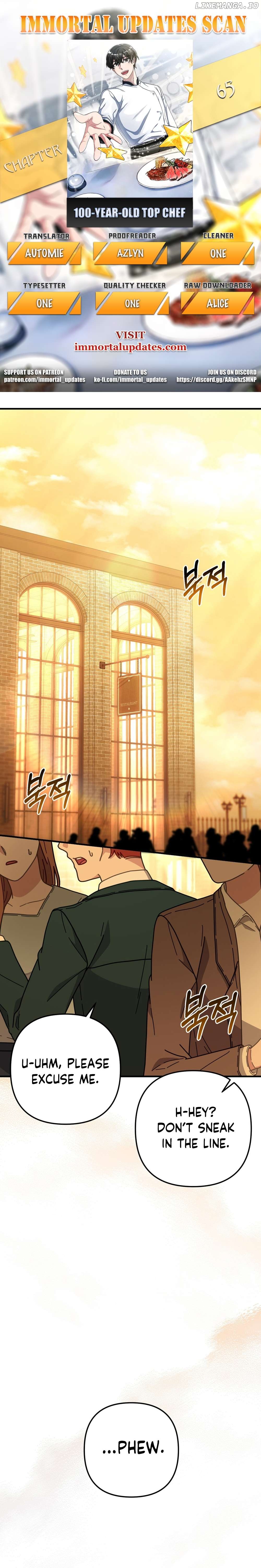 100-Year-Old Top Chef Chapter 65 - page 1